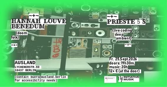 Hannah Louve Benedum / Prieste5s / Éclat Crew Community Concert