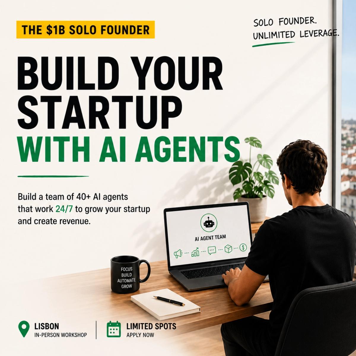 The $1B Solo Founder: Build Your Startup With AI Agents
