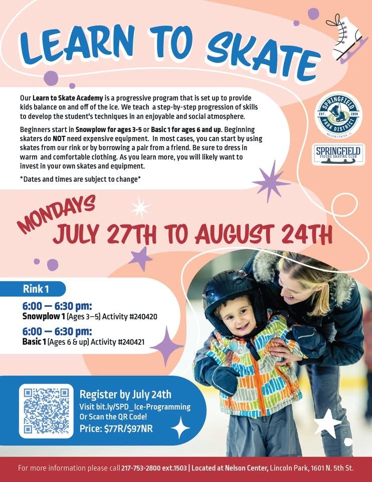 Learn to Skate at the Nelson Center!