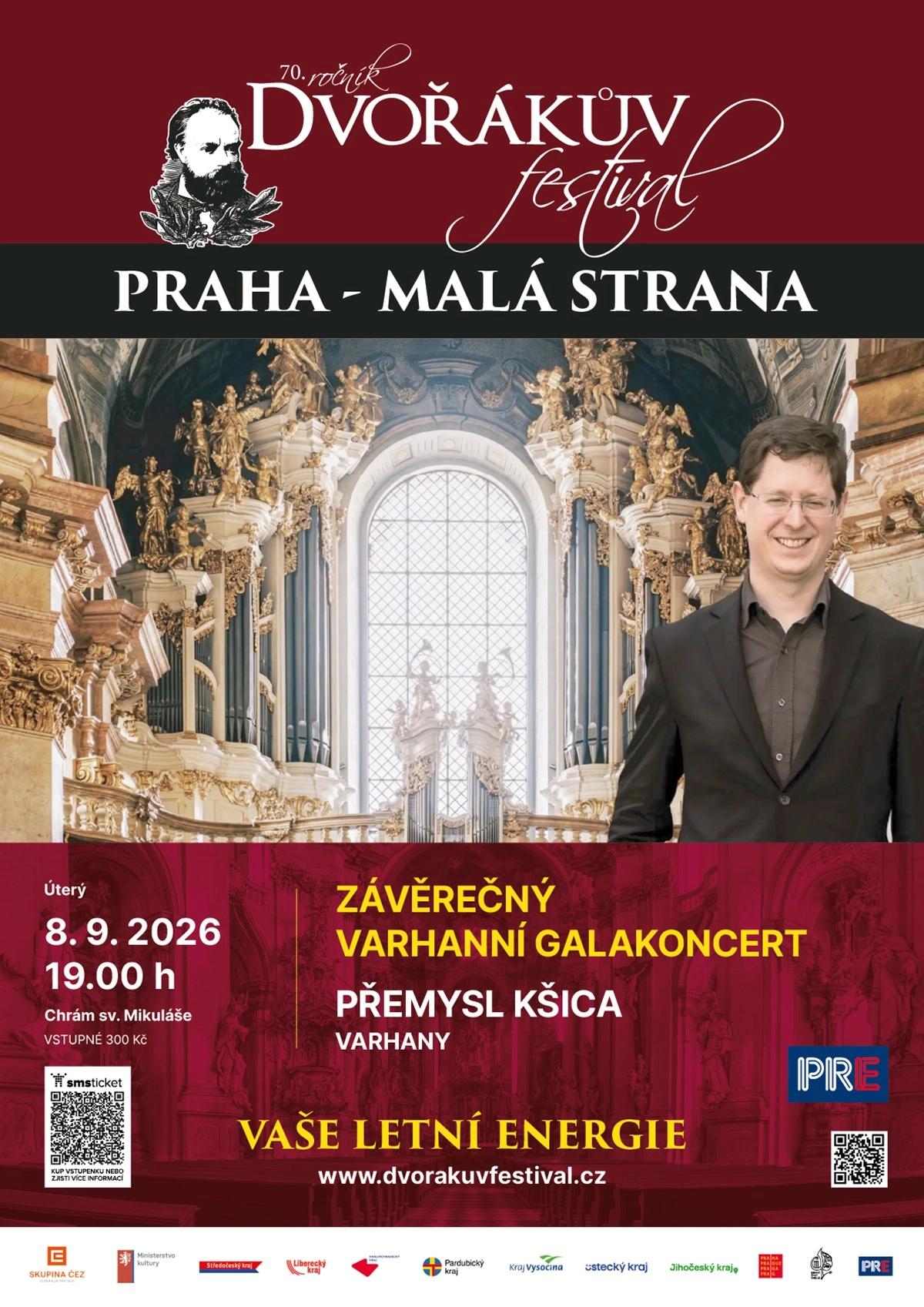 Dvořákův festival: Závěrečný varhanní galakoncert