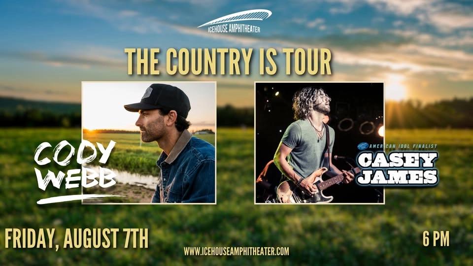 Cody Webb - The Country Is Tour Feat. Casey James