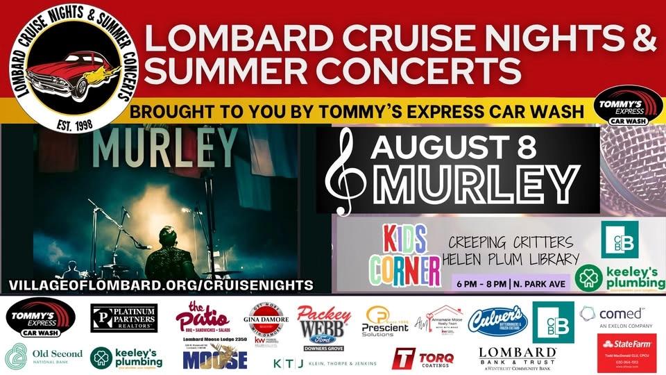 Murley at Lombard Cruise Nights & Summer Concerts