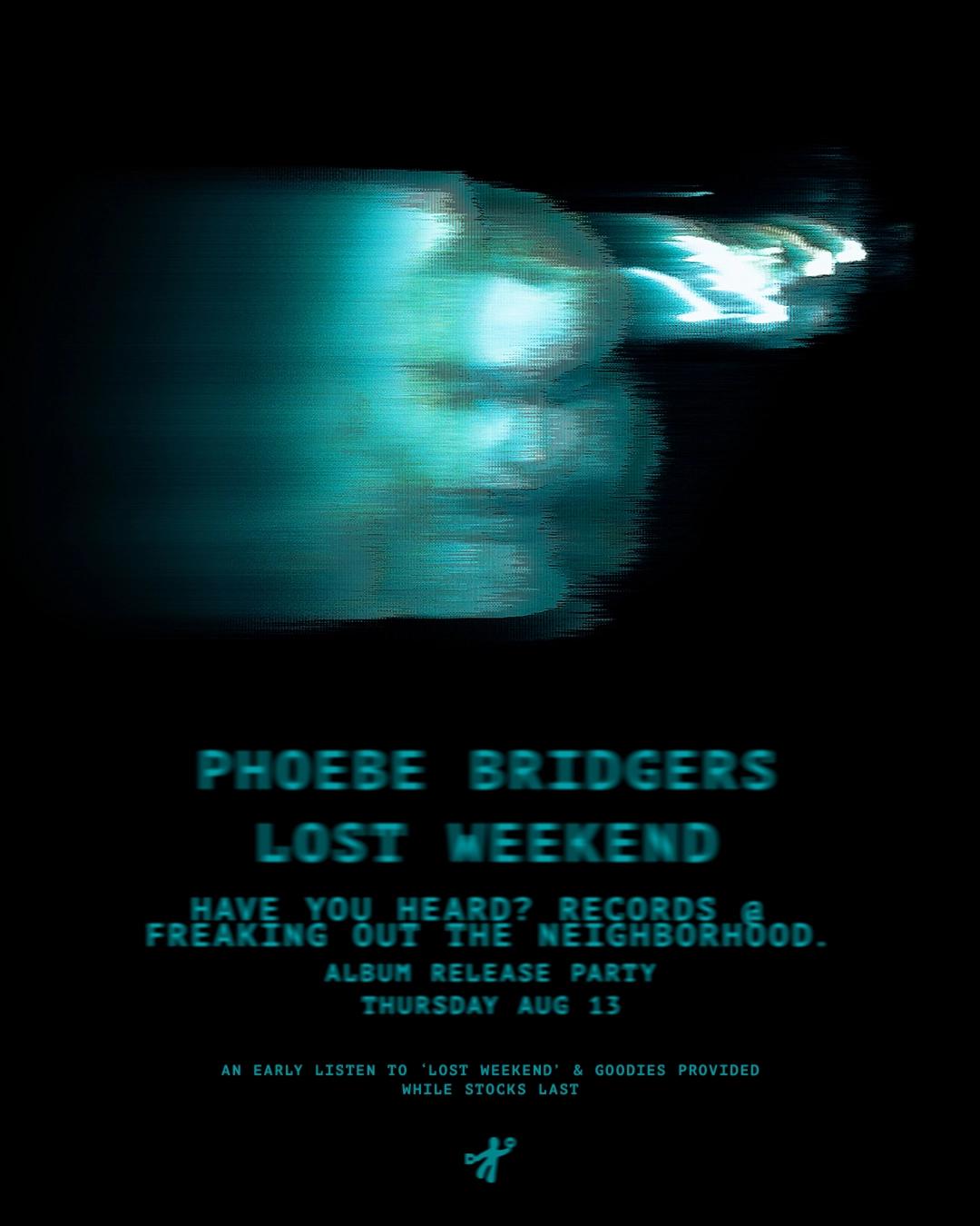 Phoebe Bridgers - 'Lost Weekend' Release Listening Event