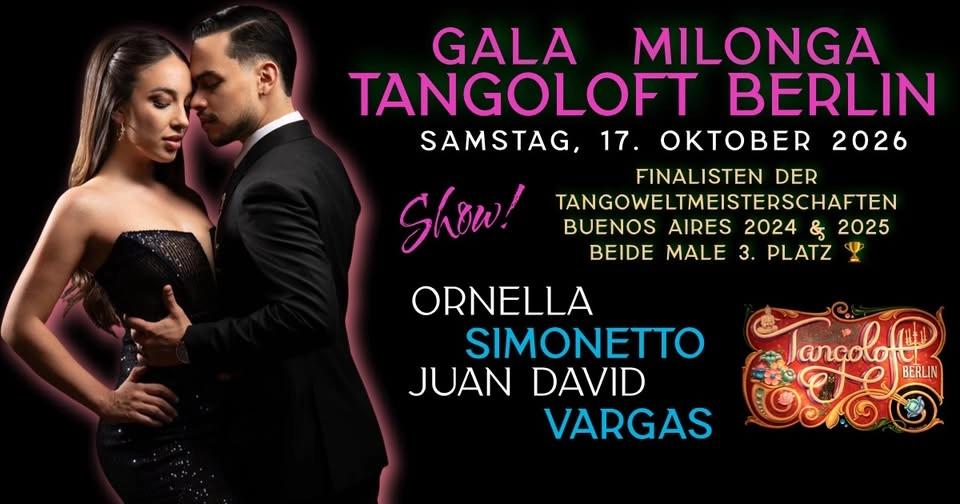 TRADITIONAL TANGOLOFT ⚜️ Show Ornella Simonetto & Juan David Vargas