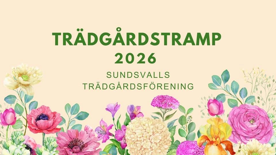 Trädgårdstramp hos Peter i Österdälje