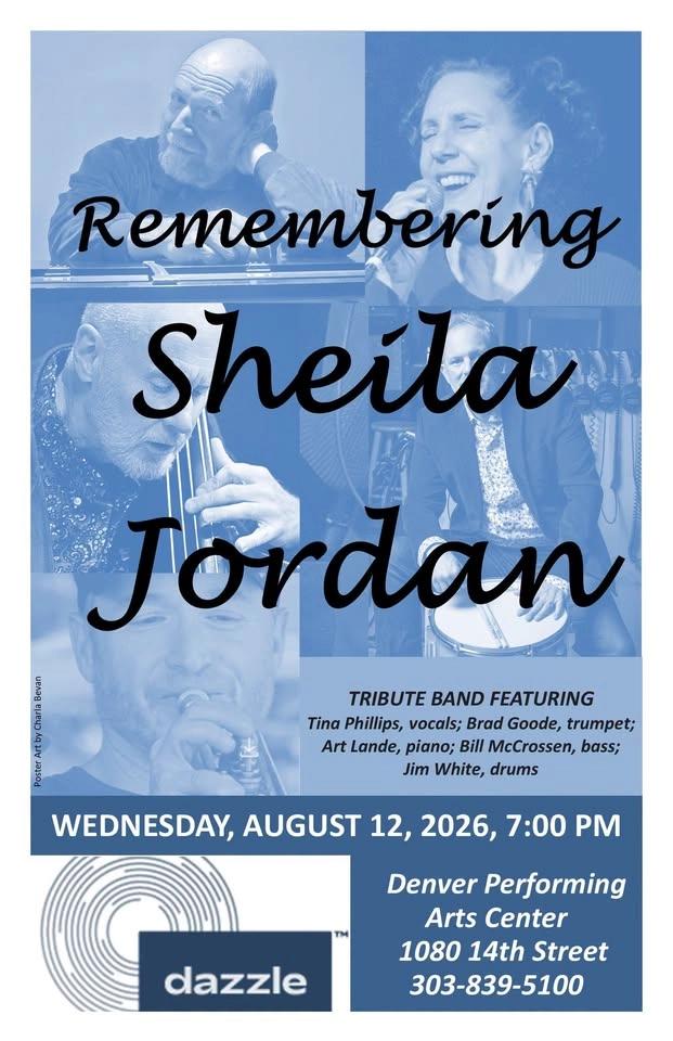 Remembering Sheila Jordan with Colorado Tribute Band