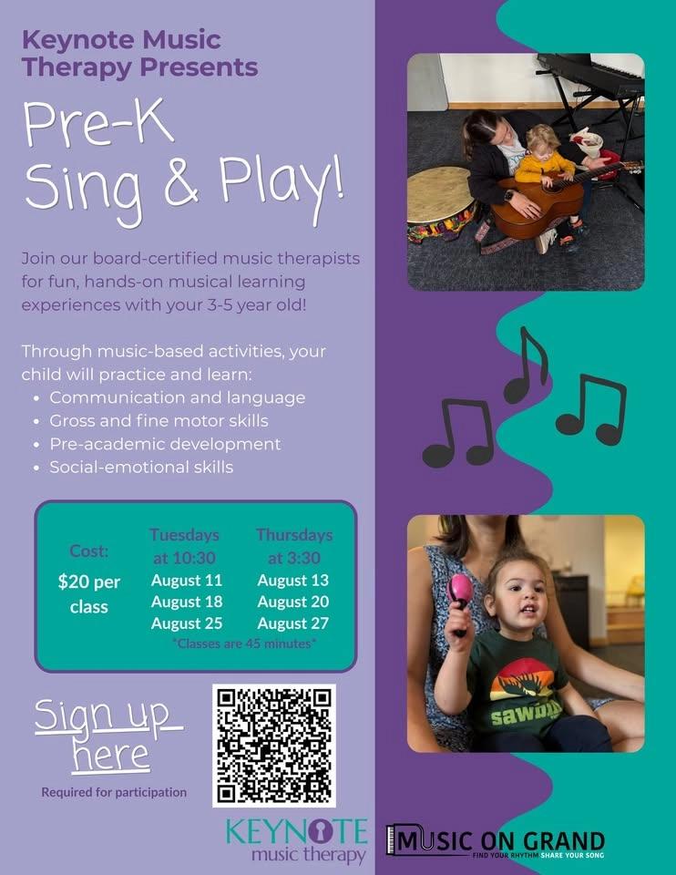 Pre-K Sing and Play!