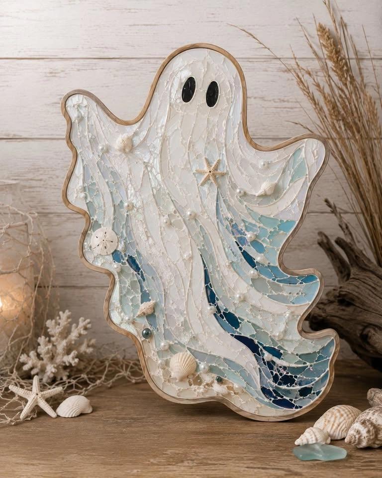 Boo by the Beach: Coastal Mosaic Ghost Workshop