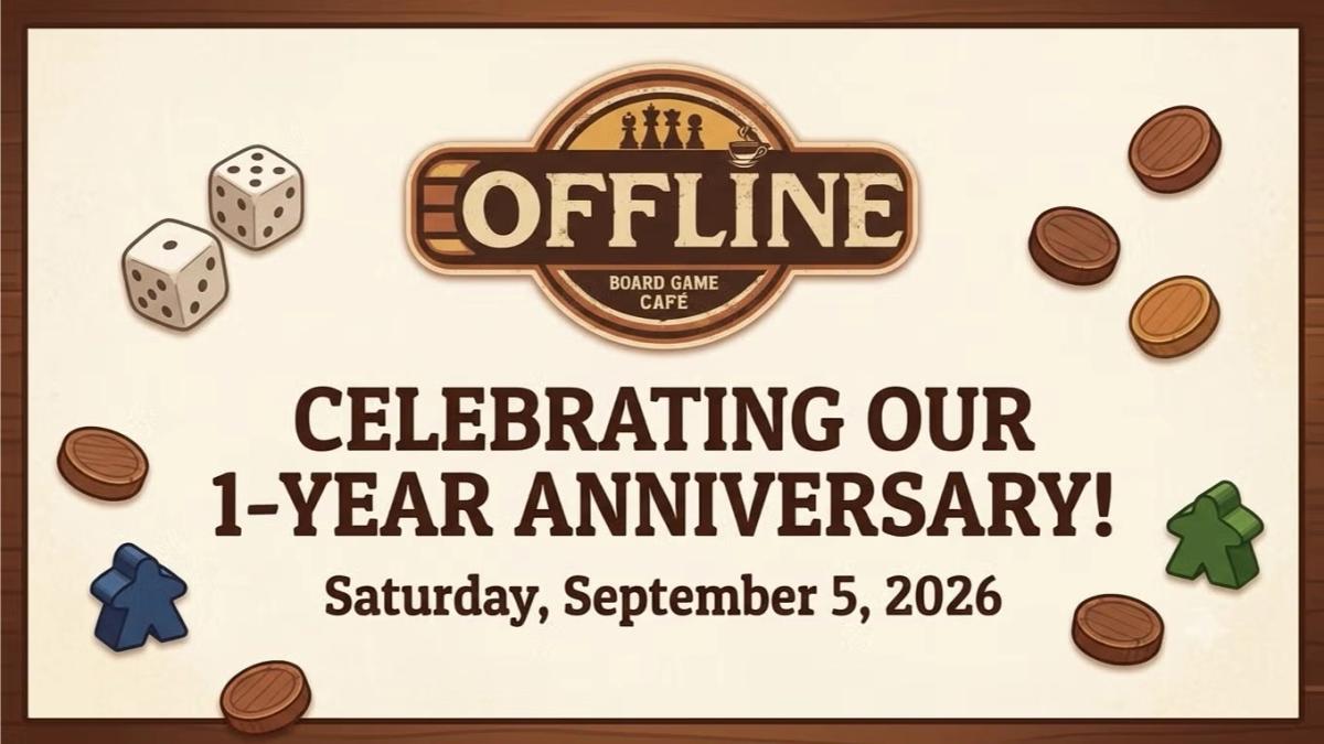 Offline Café 1-Year Anniversary (free entry!)