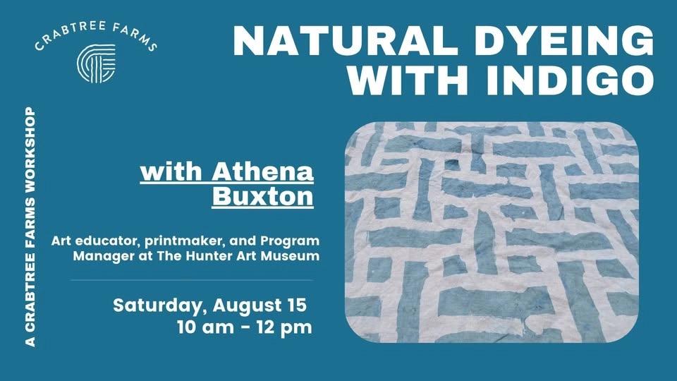 Natural Dyeing with Indigo