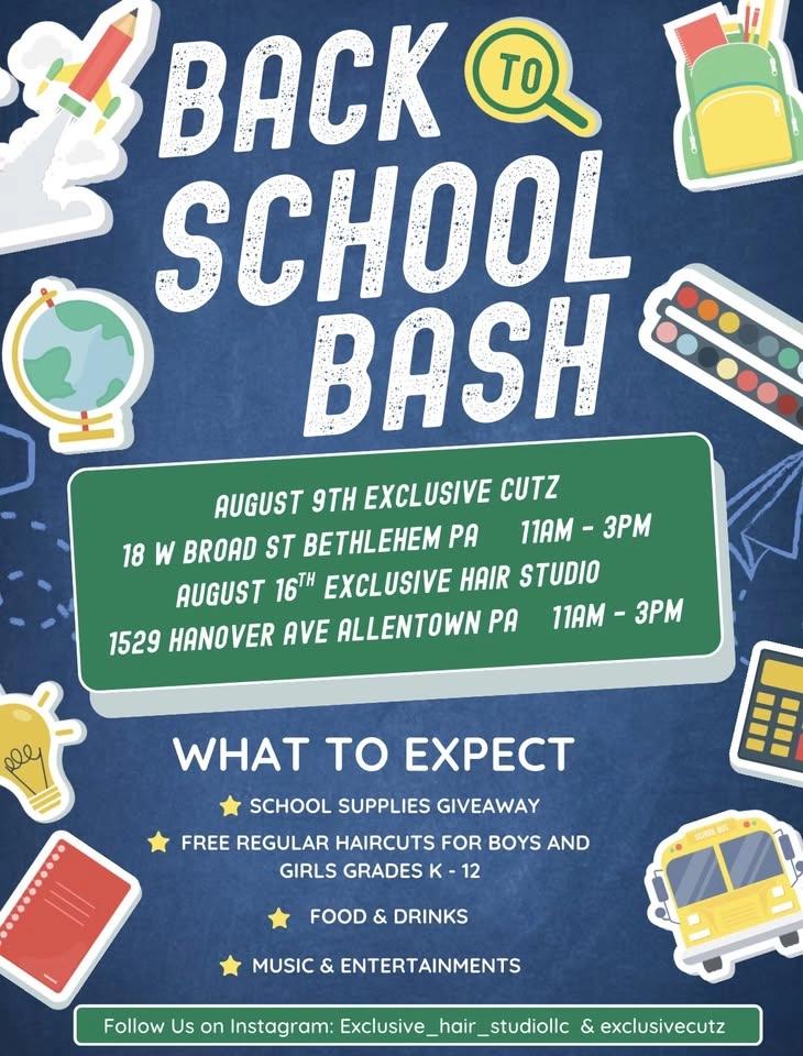 Exclusive Back to School Bash