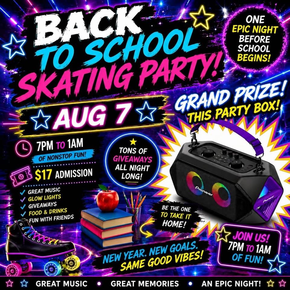 Back to School Skate Night