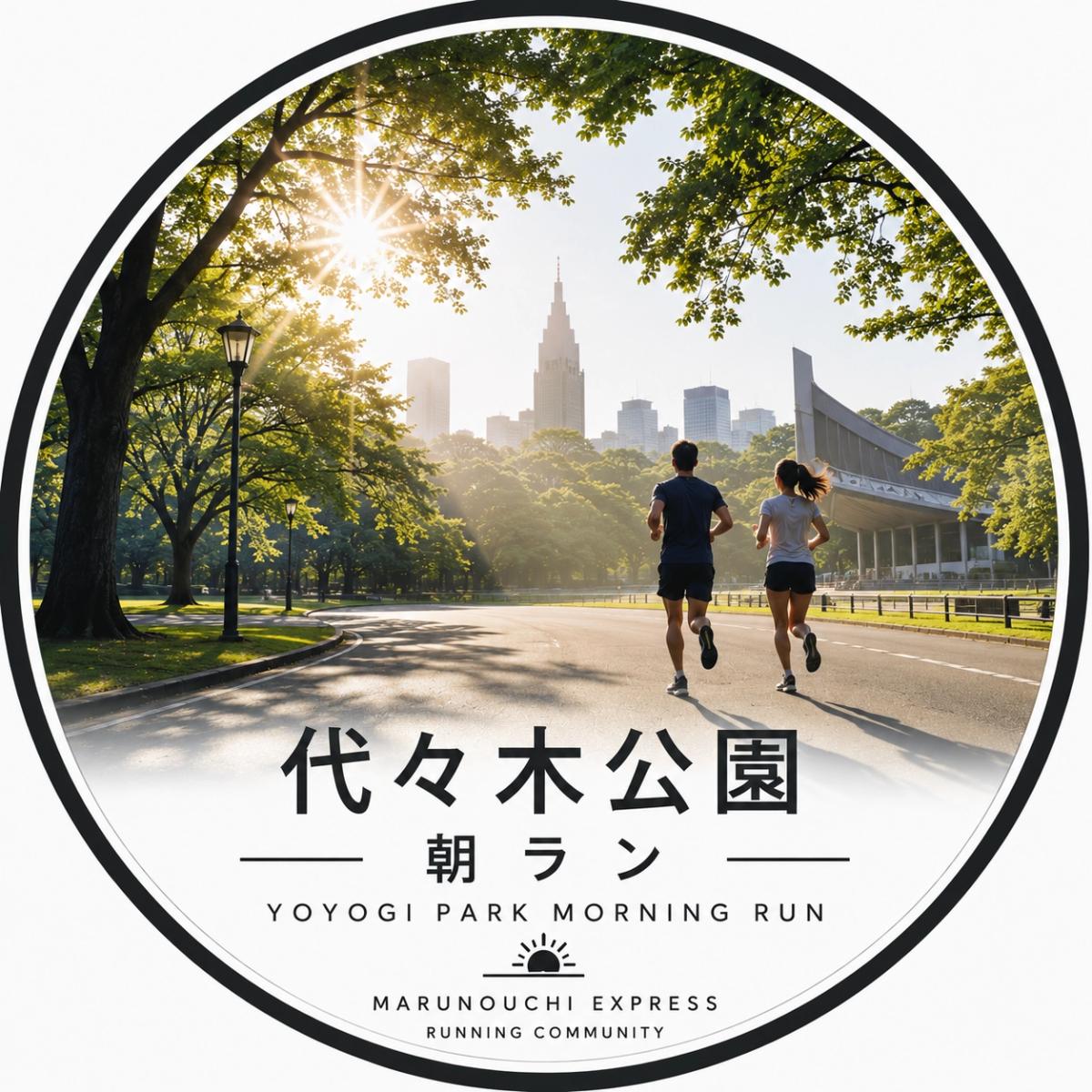 8/30(日)7:30 代々木公園ラン