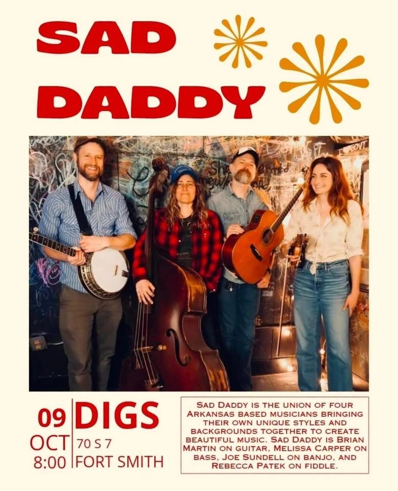 Sad Daddy at Digs