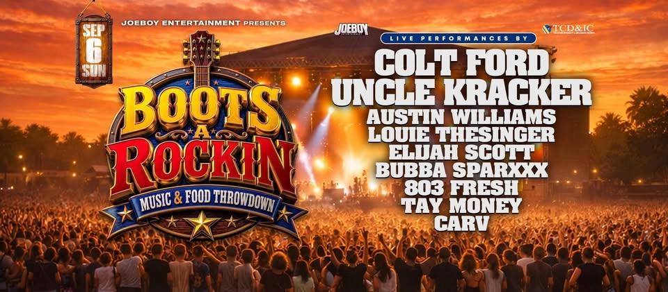 Boots A Rockin Music and Food Festival