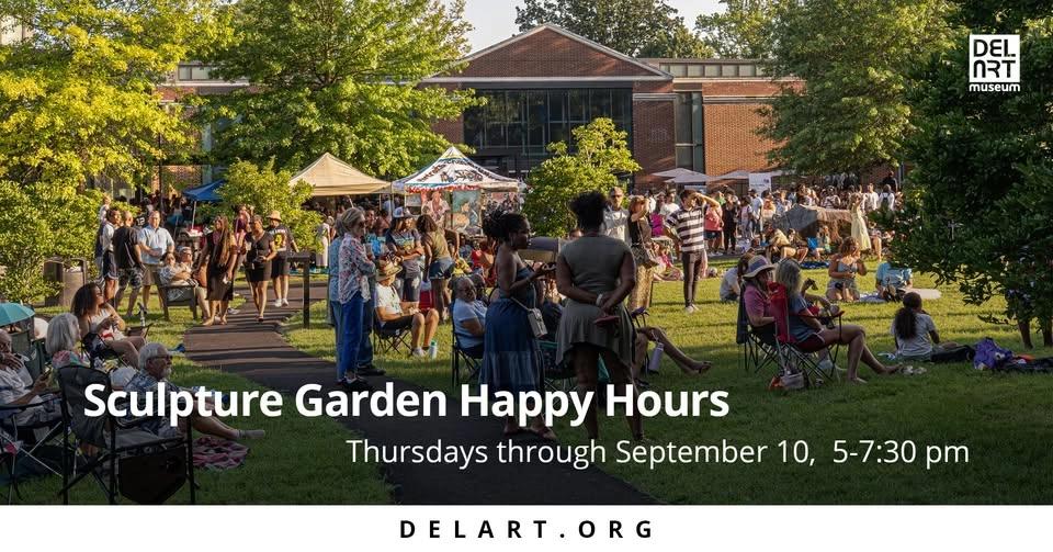 Sculpture Garden Happy Hours