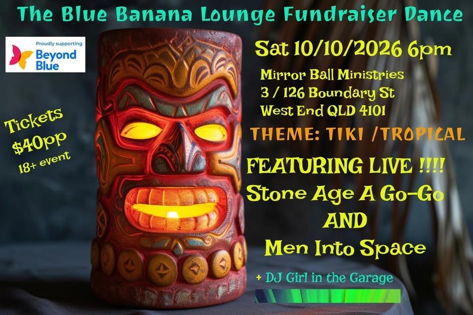The Blue Banana TIKI Lounge fundraiser dance