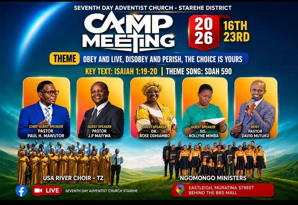 STAREHE DISTRICT CAMP MEETING 2026