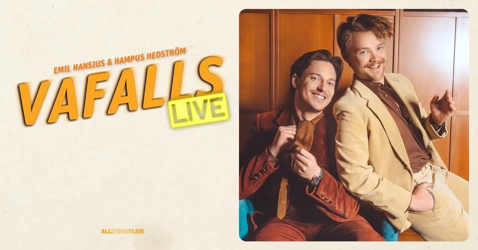 Vafalls Live med Emil Hansius & Hampus Hedström | Göteborg, Draken Live