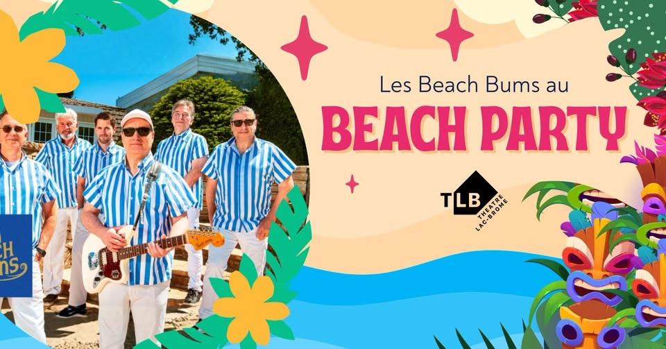 Les Beach Bums au Beach Party