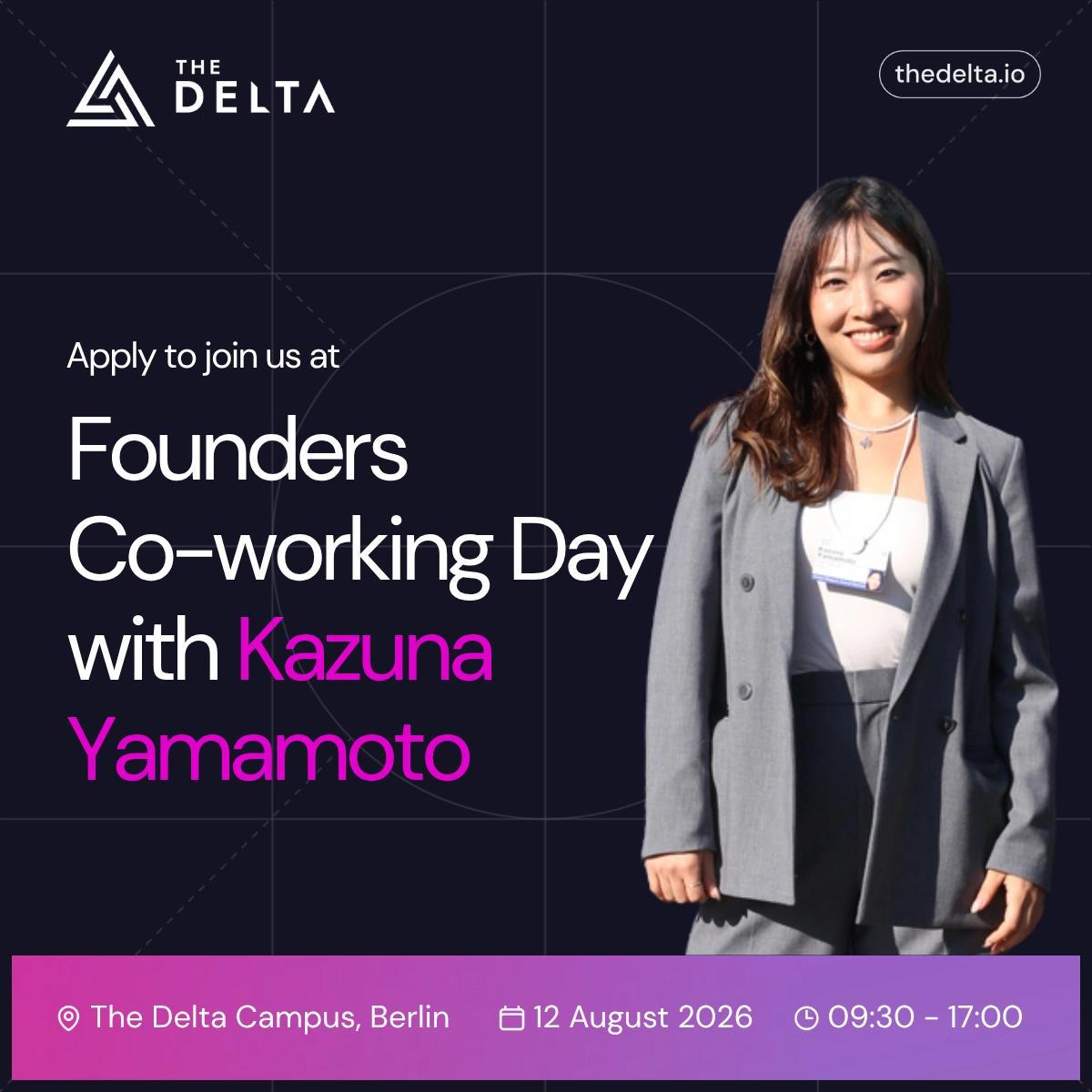 Founders Co-working Day with Kazuna Yamamoto