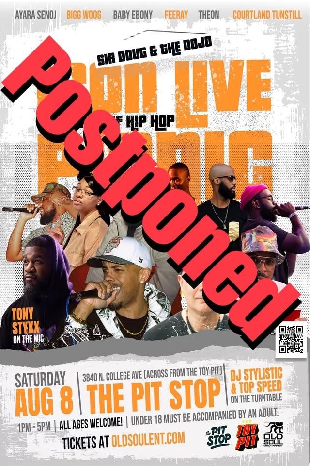 POSTPONED - ICON Live: 50+ Years of Hip-Hop Picnic at The Pit Stop