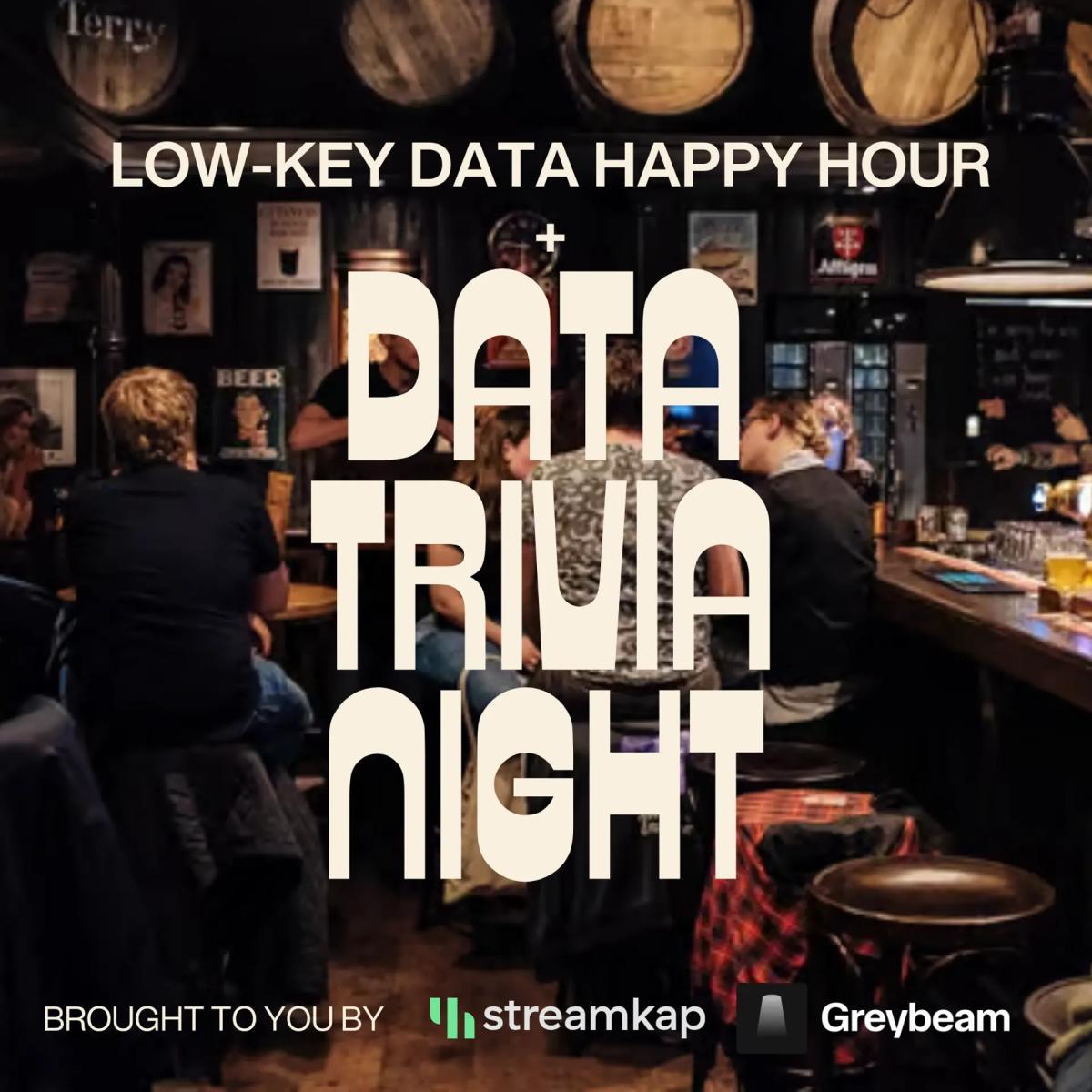 Low-Key Data Happy Hour - San Francisco