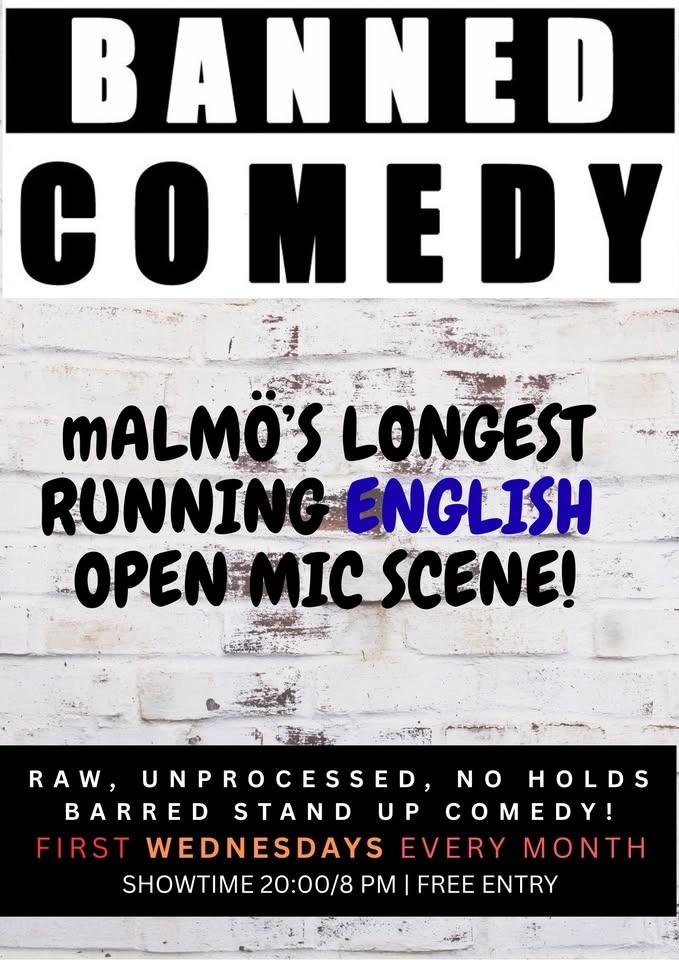 English Comedy Open Mic Nights