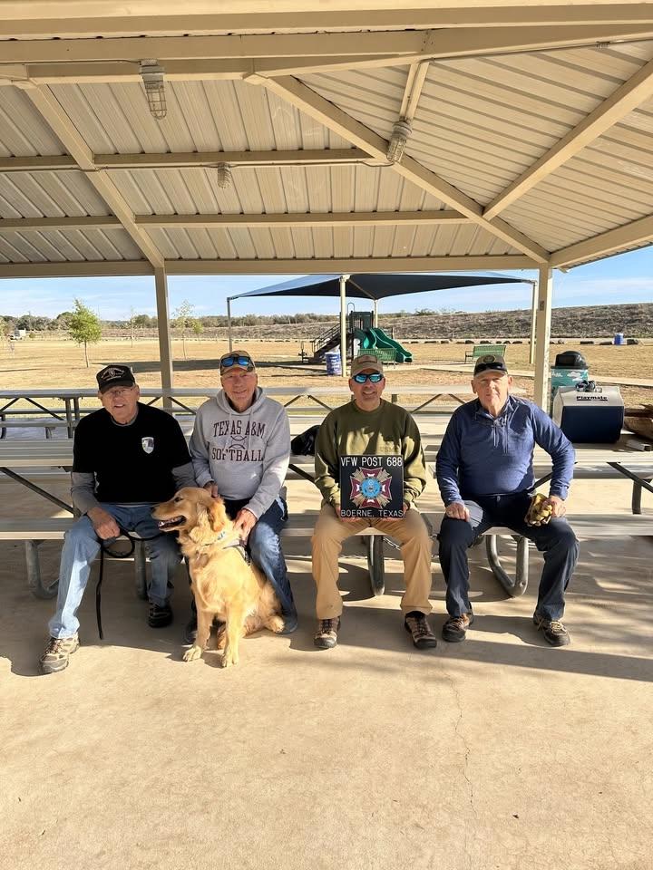 VFW Post 688 Community Service Event: Boerne Lake Clean-up