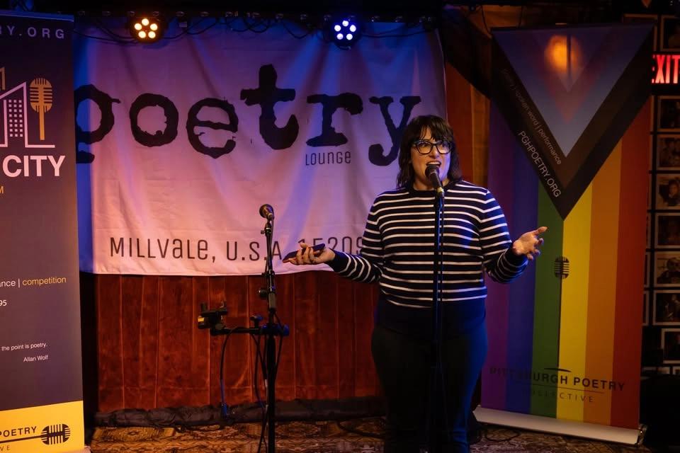 info session! poetry slam traditions and callbacks with LB