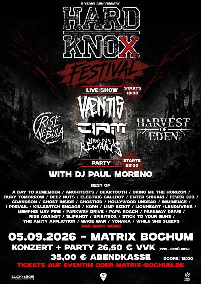 Hardknox 5 Years Anniversary Party