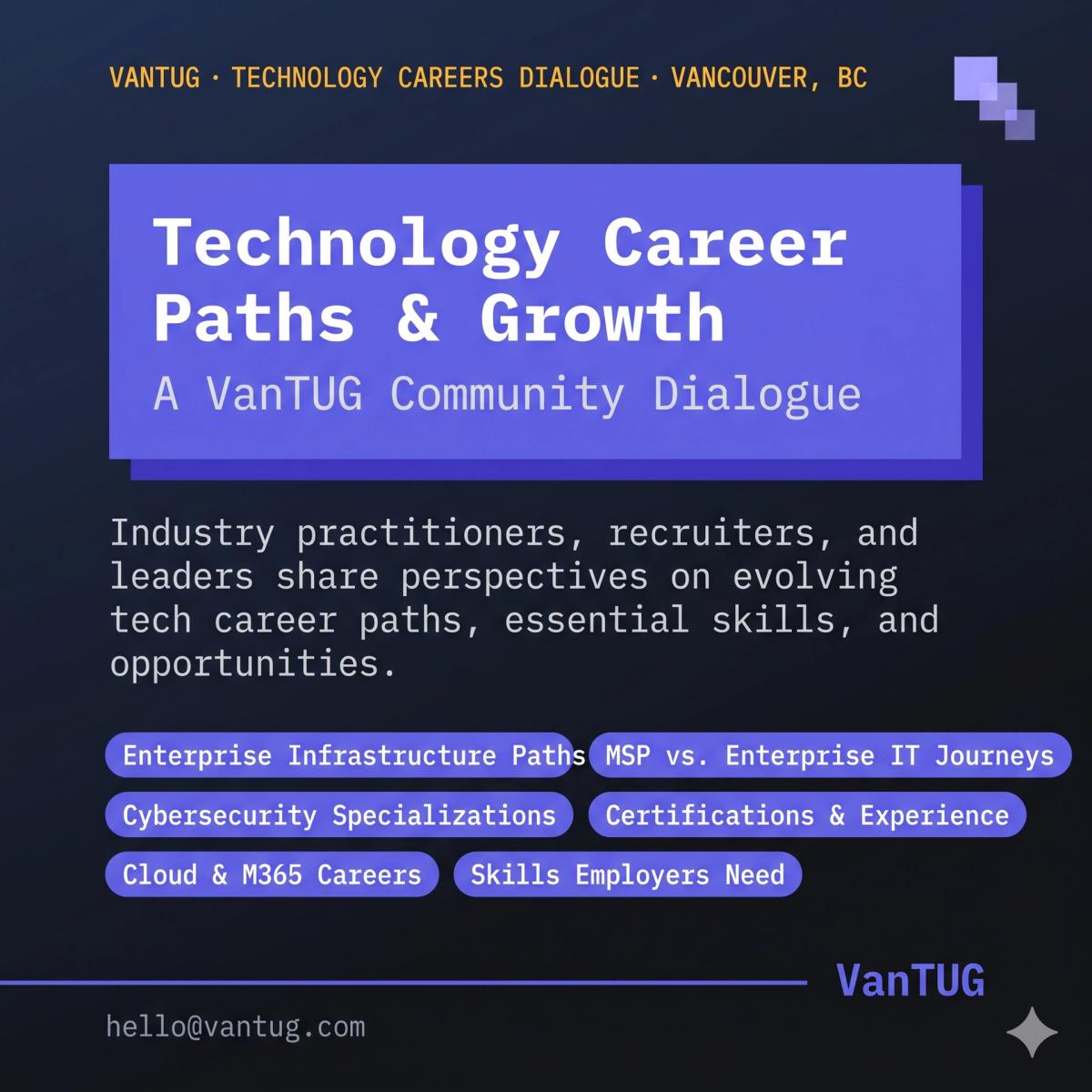 Building a Career in Enterprise Technology