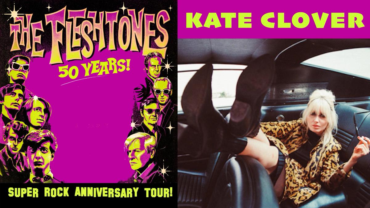 The Fleshtones (US) + Kate Clover (US)