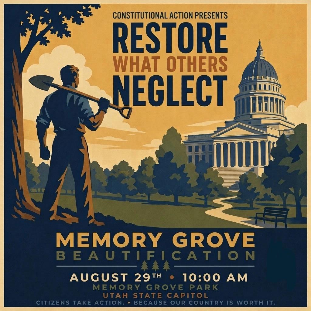 SLC Constitutional Action Beautification Event
