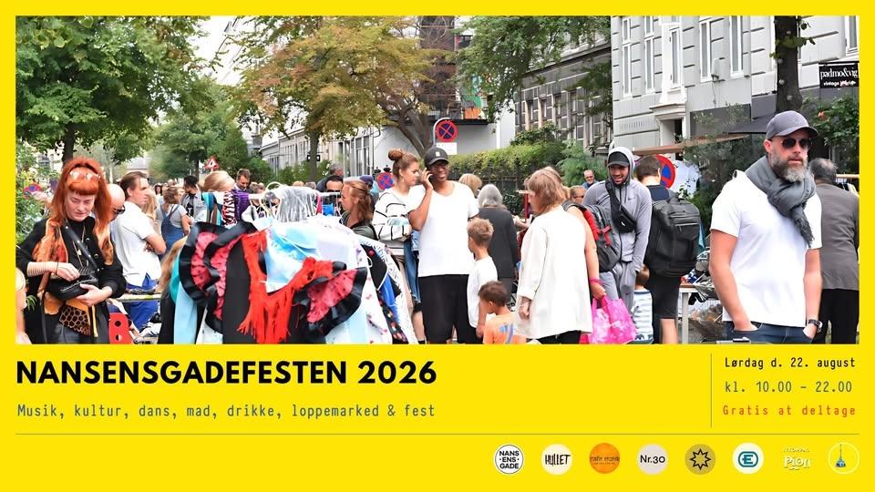 Nansensgadefest 2026 - 22 aug 2026