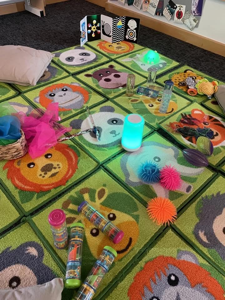 Baby Sensory Play at Bar Hill Library