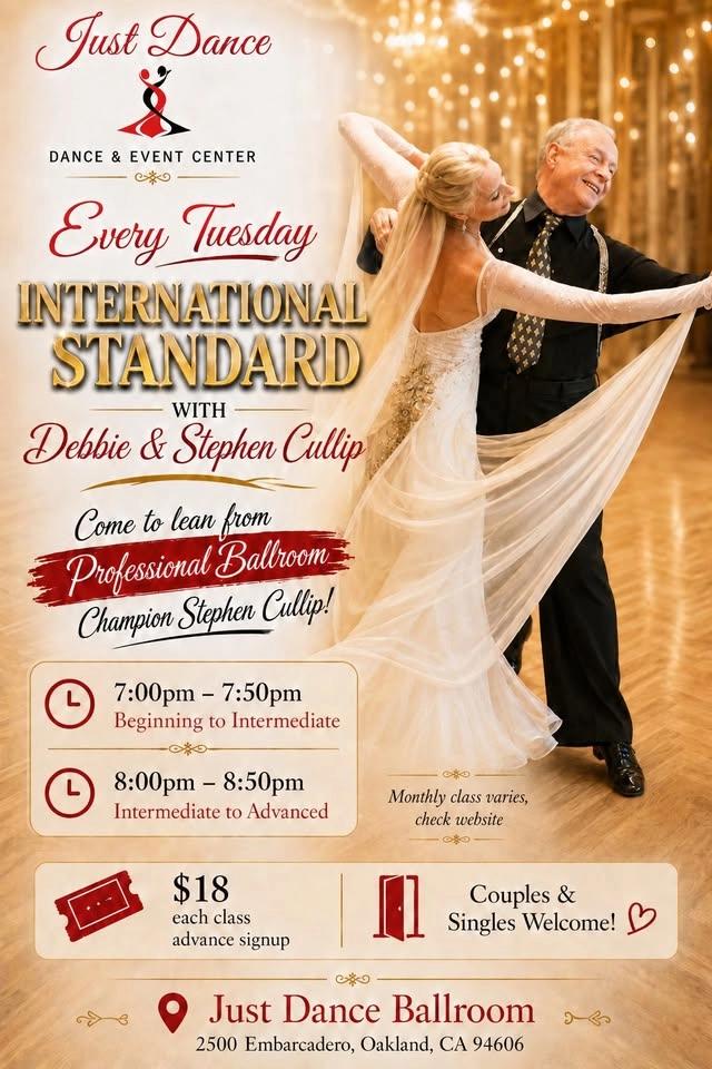 Every Tuesday-International Standard Class