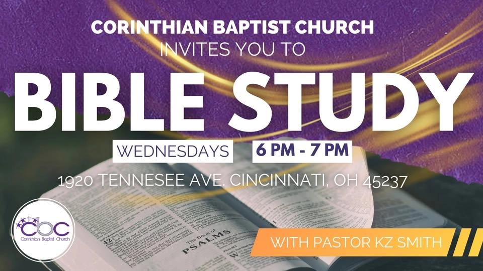 Wednesday Bible Study w/ Pastor Kz Smith