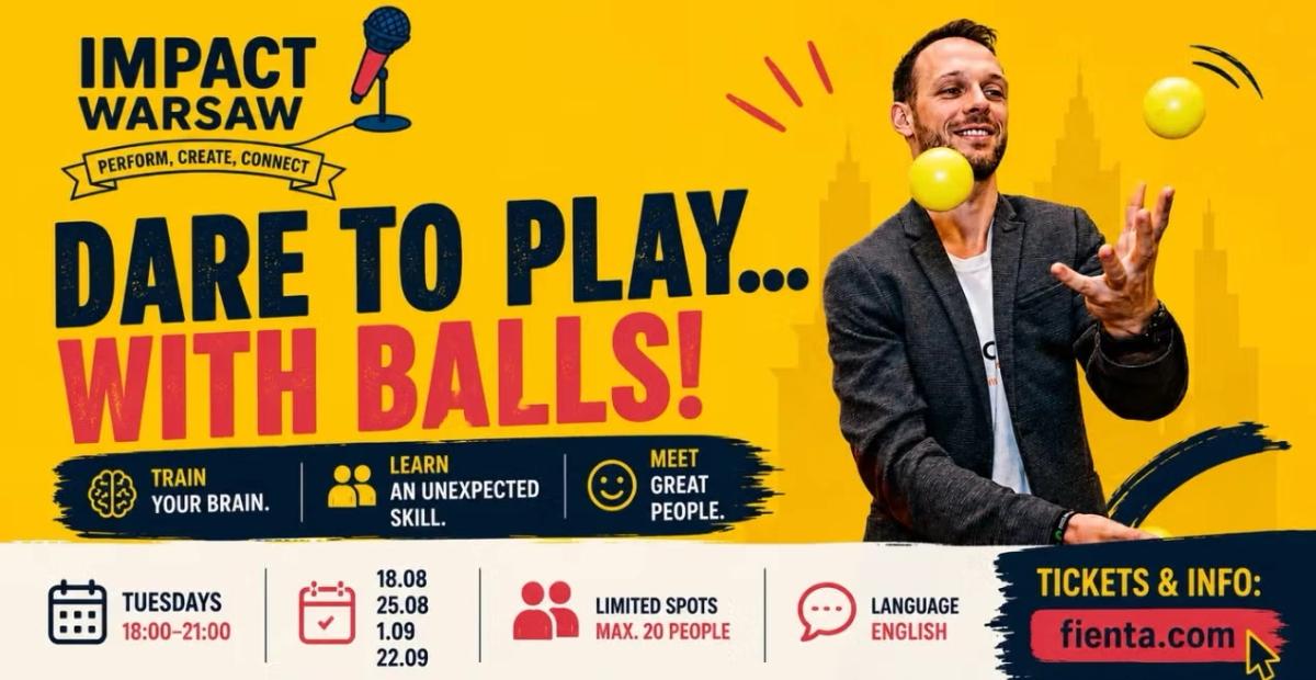 Dare to play... With balls Sharpe Your Mind Workshop
