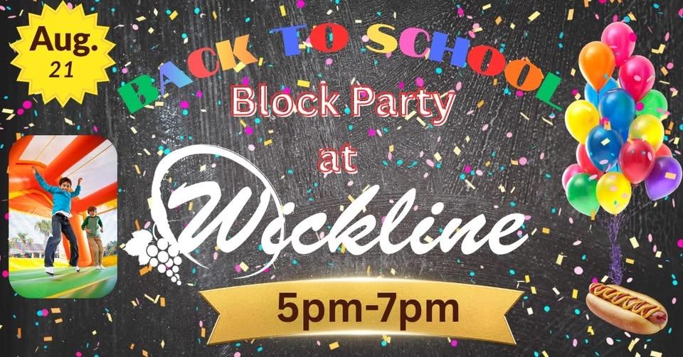 Back to School Block Party at Wickline UMC