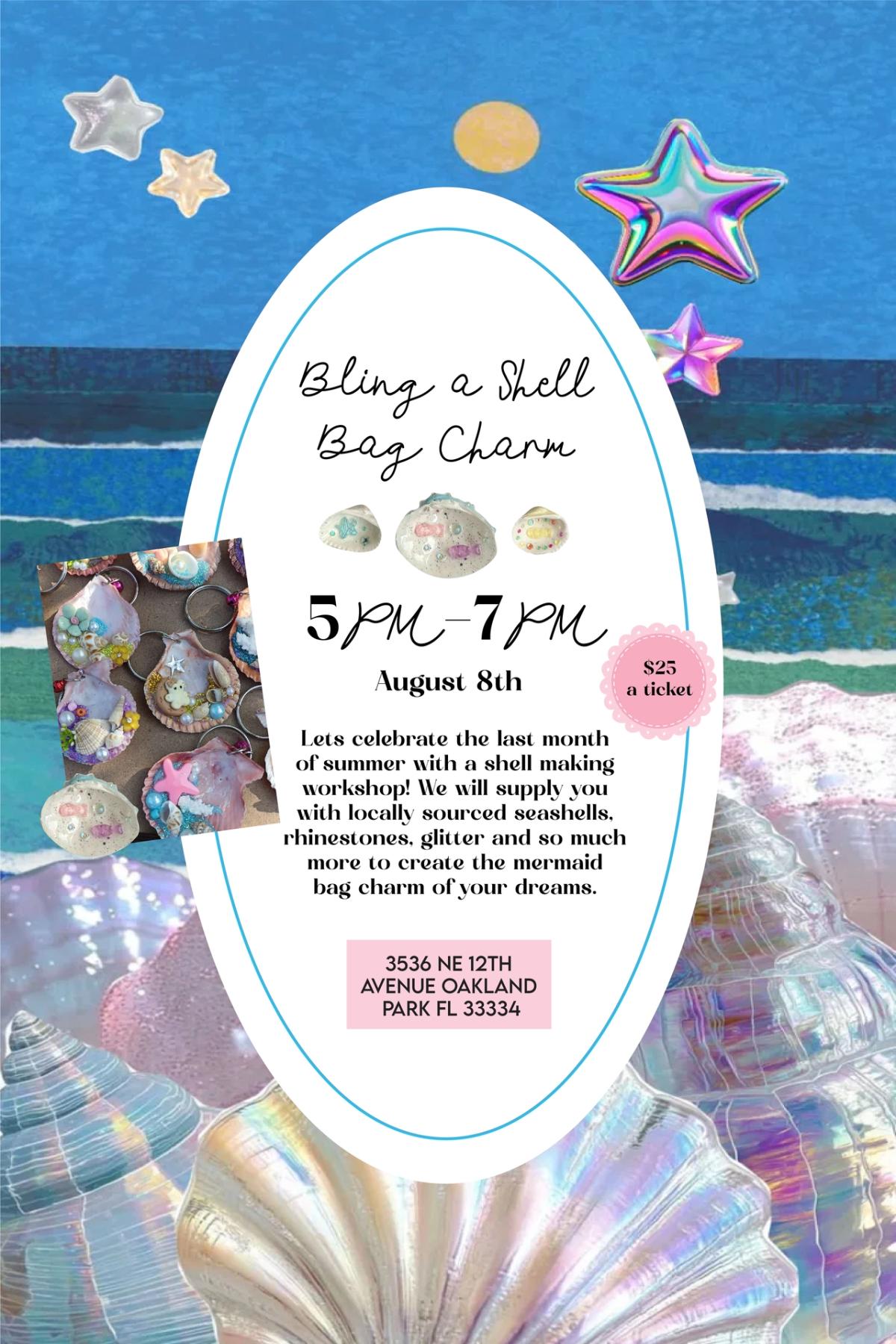 Make Your Own Shell Bag Charm