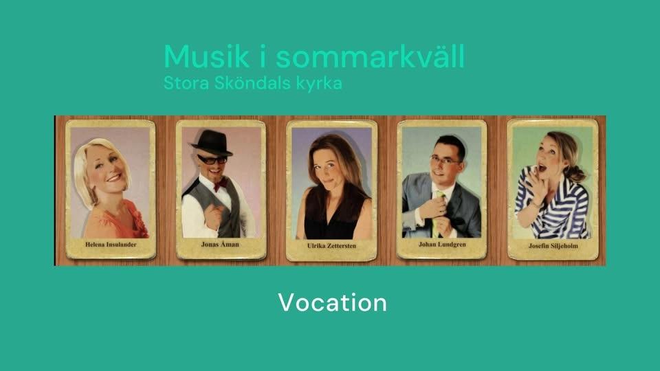 Vocation - Jazz, visor och svenska klassiker
