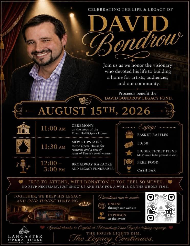 David Bondrow Celebration of Life