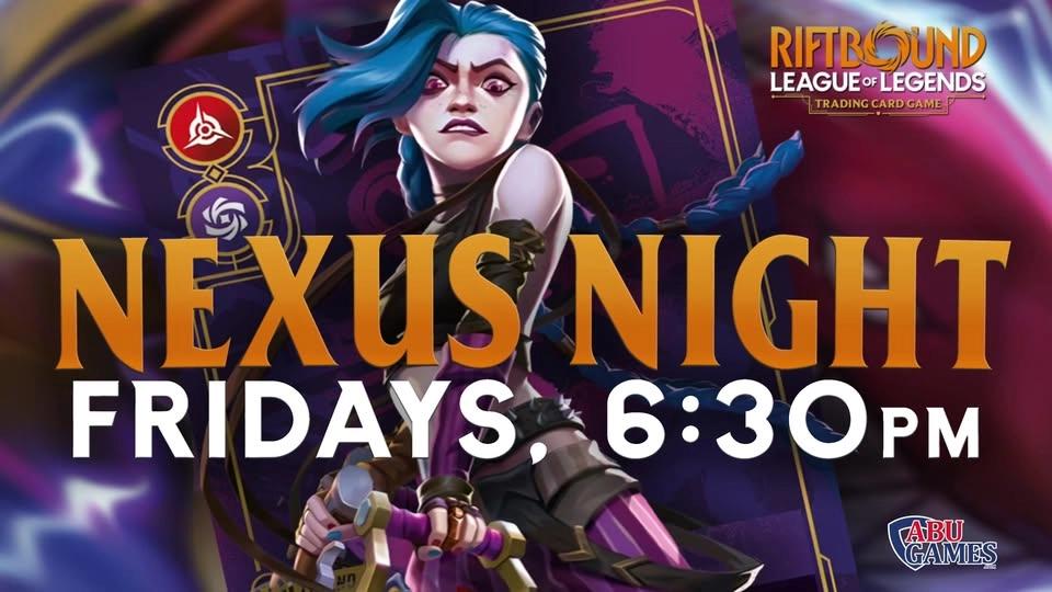 Riftbound Nexus Nights! | ABU Games