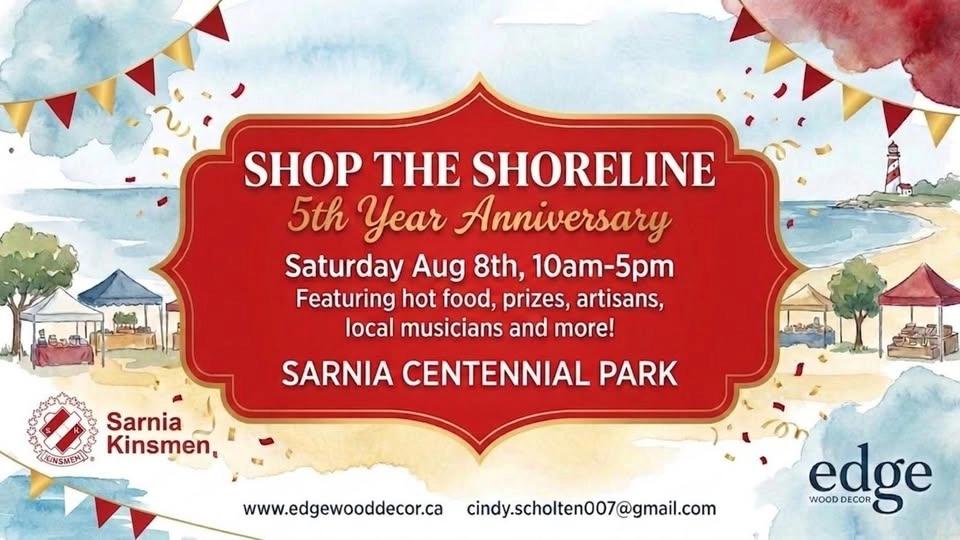 Shop The Shoreline Anniversary