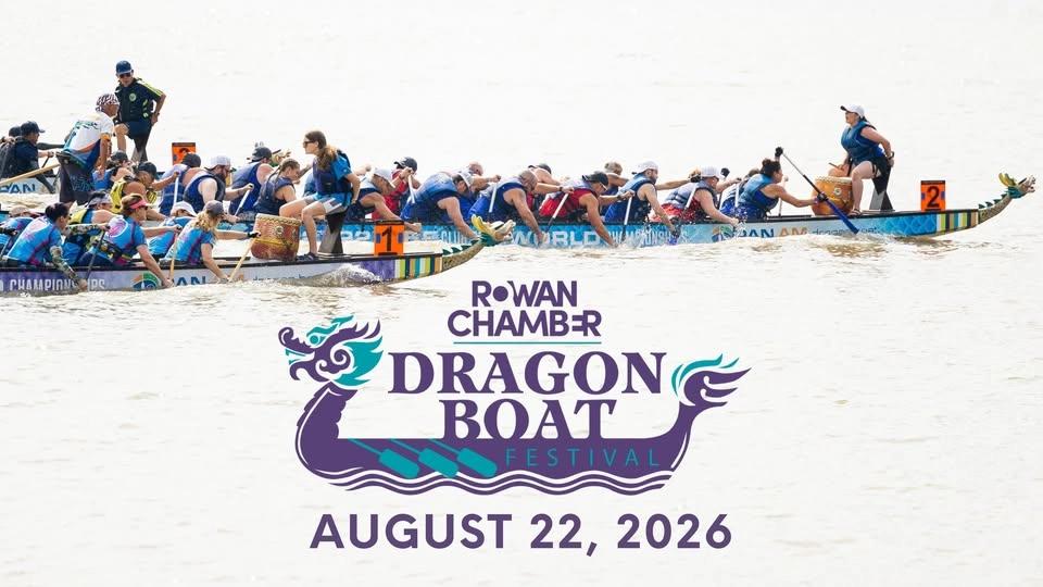 12th Annual Rowan Chamber Dragon Boat Festival