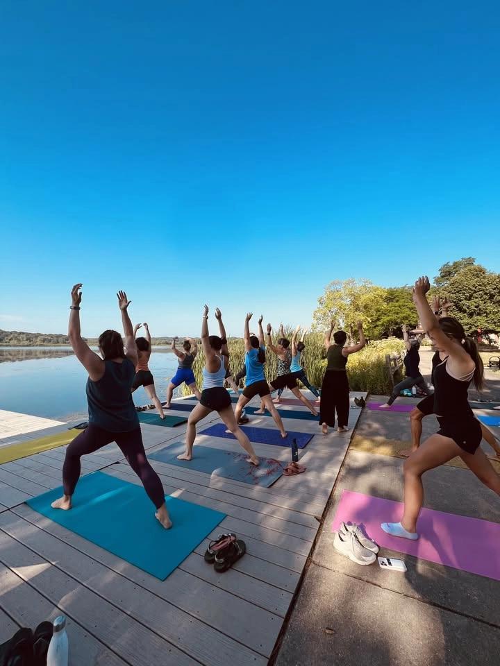 Sunrise Yoga at Wingra Park