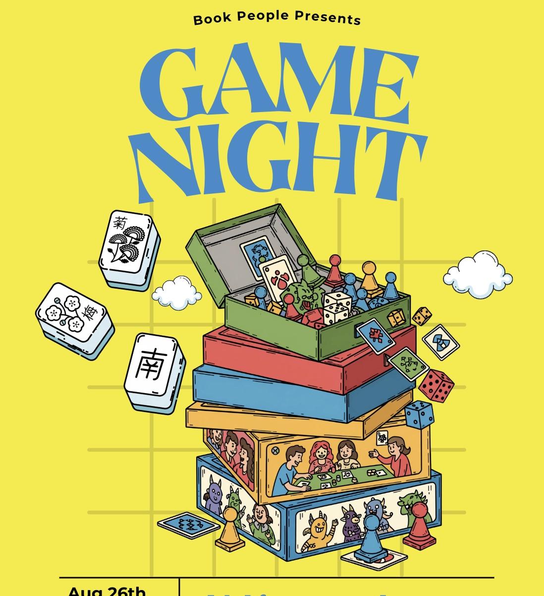 Game Night at Book People