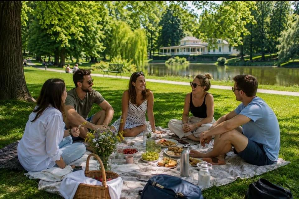 Piknik ve Stromovce - chill, jídlo, pití, povídání, hry, sport a tak.. ☺️