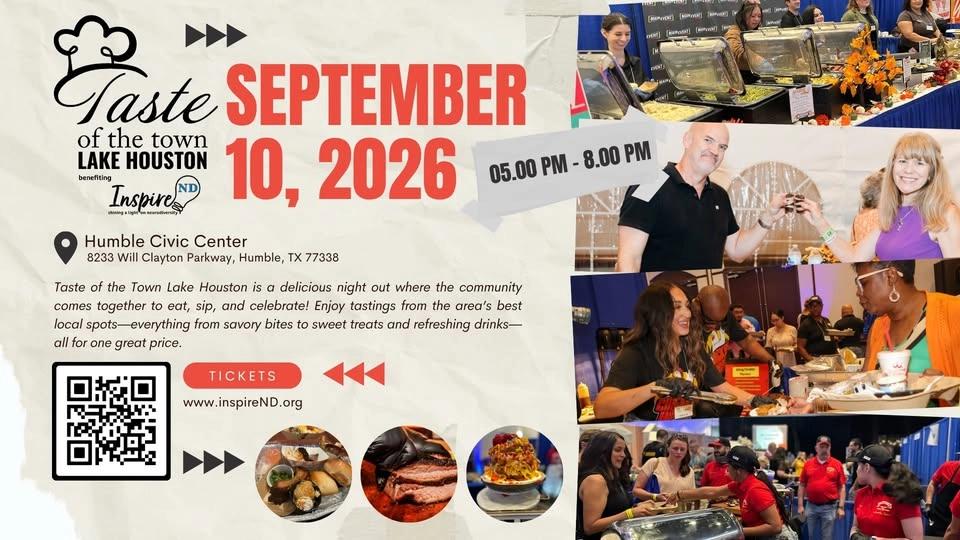 Taste of the Town Lake Houston 2026